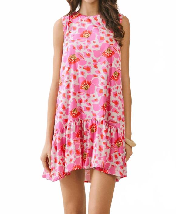 PRETTY FOLLIES Dresses & Skirts - NEW PRETTY FOLLIES petal party mini shift dress in pink